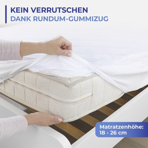 Voděodolný antialergenní chránič matrace 100x200 cm – Maximex-image-1