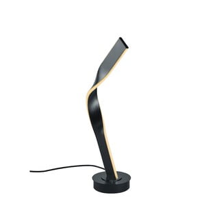 Černá LED stolní lampa s kovovým stínidlem (výška 64,5 cm) Cicenza – CINQUE
