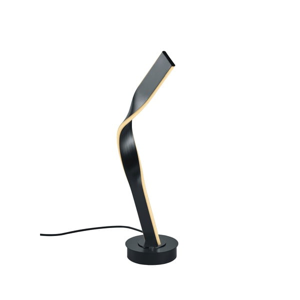 Černá LED stolní lampa s kovovým stínidlem (výška 64,5 cm) Cicenza – CINQUE