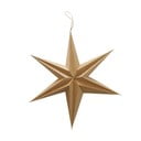 Vánoční papírová závěsná dekorace ve tvaru hvězdy Boltze Kassia, ø 40 cm