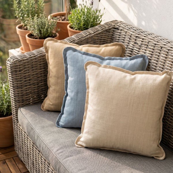 Povlaky na polštáře v sadě 2 ks 40x40 cm Linen – Mioli Decor-image-2