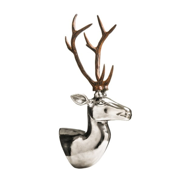 Soška Deer Head Nickel