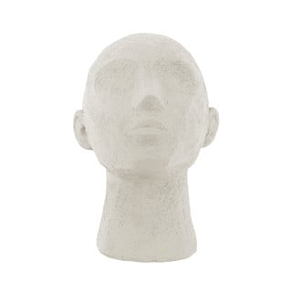 Slonovinově bílá dekorativní soška PT LIVING Face Art, výška 22,8 cm