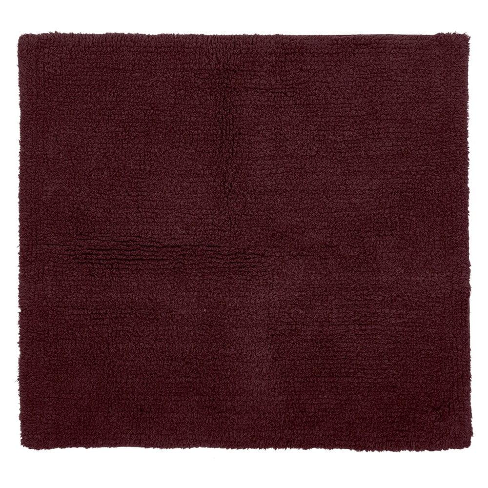 Vínová koupelnová předložka 60x60 cm Riva - Tiseco Home Studio
