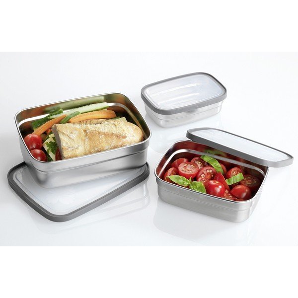 Potravinové krabičky v sadě 3 ks – Maximex-image-1