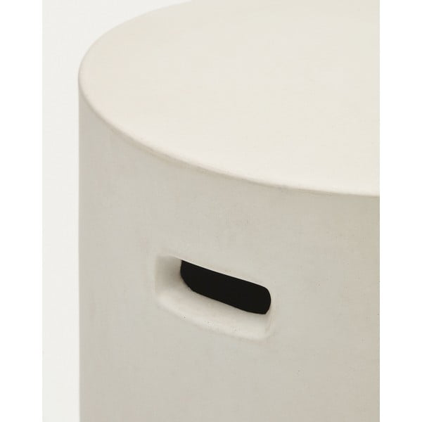 Betonová kulatá zahradní podnožka ø 37 cm Aiguablava – Kave Home-image-3