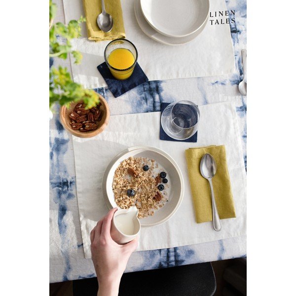 Bílé lněné prostírání Linen Tales, 35 x 45 cm-image-2