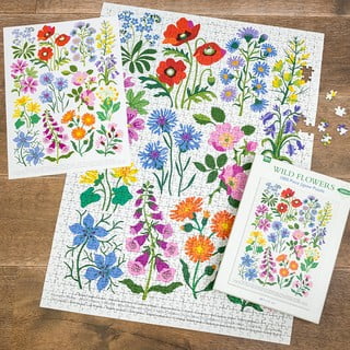 Puzzle (počet dílků 1000) Wild Flowers – Rex London