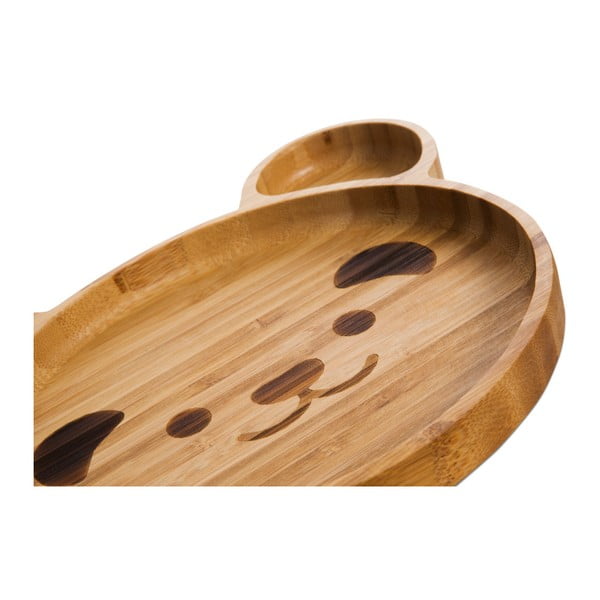 Jídelní set pro děti z bambusu Bambum Teddy-image-3