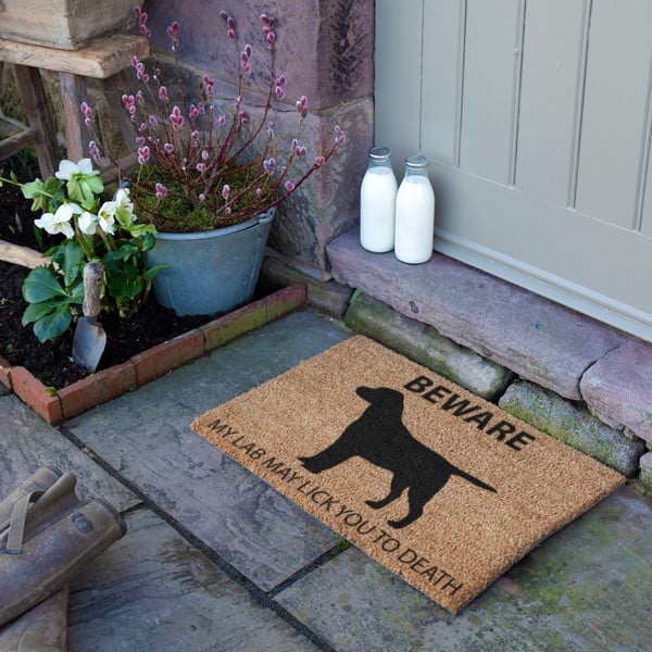 Rohožka z kokosového vlákna 40x60 cm Labrador – Artsy Doormats-image-2