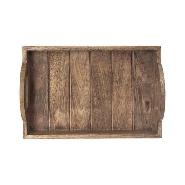 Servírovací dřevěný podnos 20.5x30.5 cm Mango – Orion-image-2