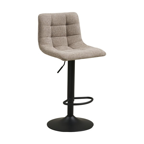 Béžová čalouněná barová židle s nastavitelnou výškou (výška sedáku 61 cm) Middelfart – House Nordic