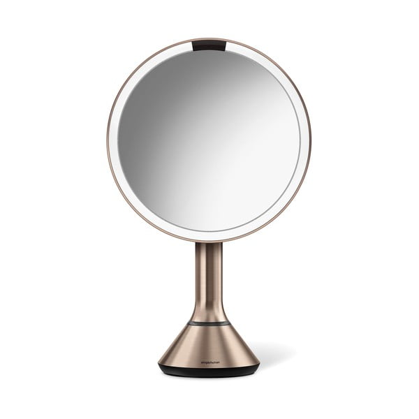 Kosmetické zvětšovací zrcadlo s osvětlením (5x) ø 20 cm Sensor – simplehuman
