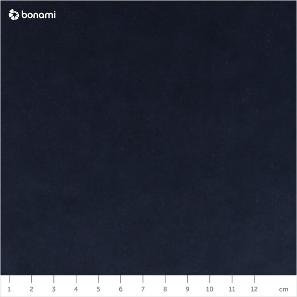 Tmavě modrá sametová rozkládací rohová pohovka Ghado Moor, pravý roh-image-4