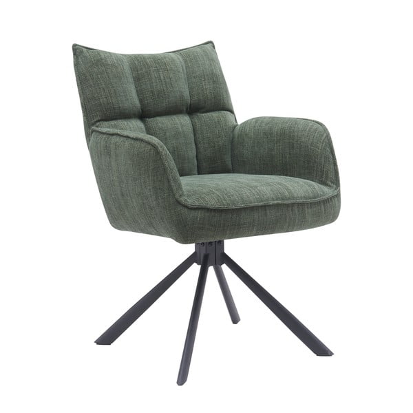 Zelená čalouněná jídelní křesla v sadě 2 ks Marilla – Unique Furniture-image-4