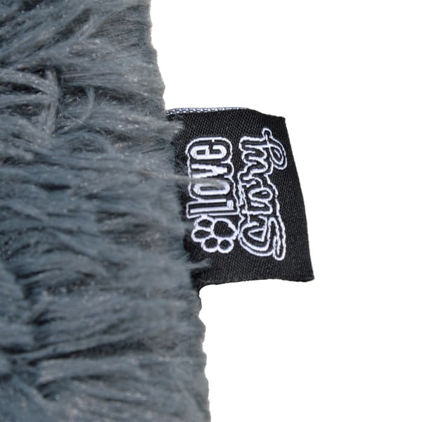 Tmavě šedý přehoz na sedačku pro psa 95x120 cm – Love Story-image-4