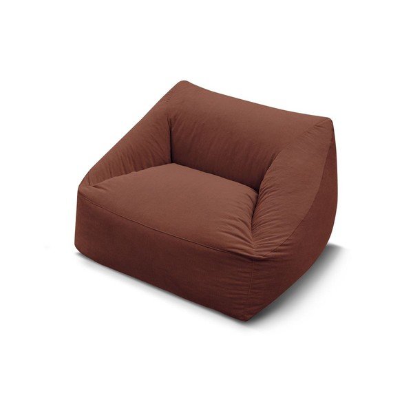 Oranžový manšestrový sedací vak Lilibet – Bobochic Paris-image-4