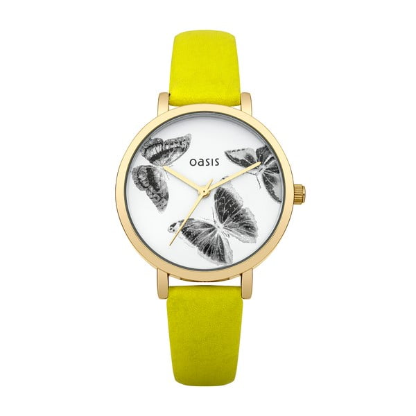 Žluté dámské hodinky Oasis Jungle