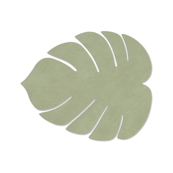 Prostírání z eko kůže 22x26 cm Monstera Leaf Nupo – LIND DNA