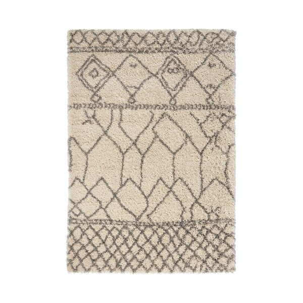 Krémově bílý koberec Think Rugs Scandi Berber, 160 x 220 cm
