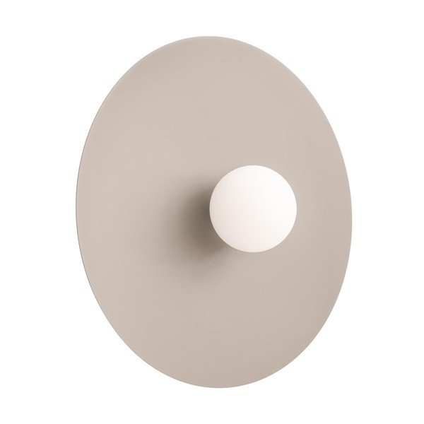 Taupe kovové nástěnné svítidlo ø 50 cm AKE – Thoro