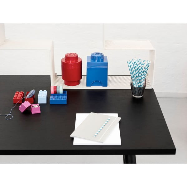 Modrý úložný kulatý box LEGO®-image-4