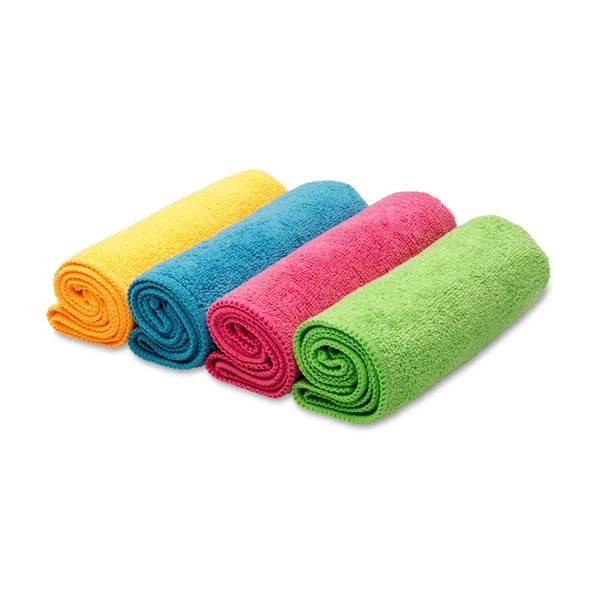 Hadříky v sadě 4 ks z mikrovlákna Colors – Vileda-image-4