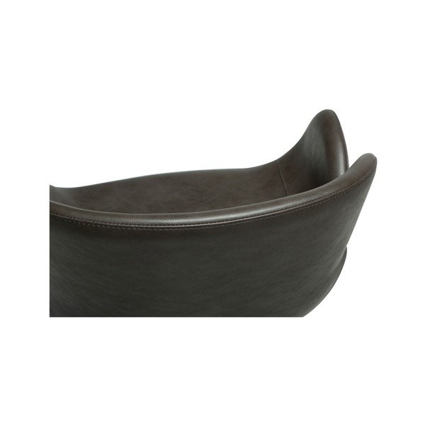 Šedé čalouněné jídelní křeslo s područkami Gaia – DAN-FORM Denmark-image-4