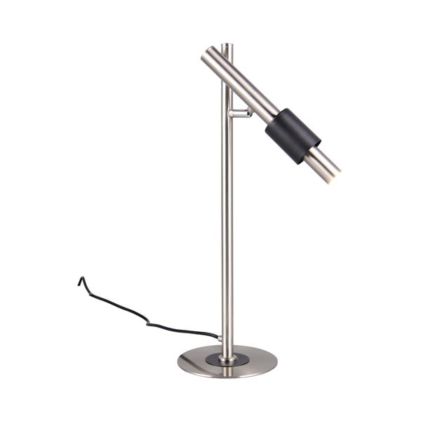 Černá/ve stříbrné barvě LED stolní lampa (výška 50 cm) Ikaris – Trio Select-image-4