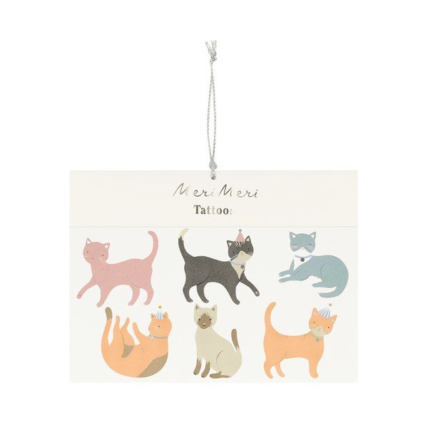 Dětské tetování Cat – Meri Meri