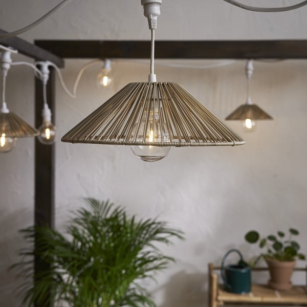 Béžové stínidlo ø 38 cm Vide – Star Trading-image-1