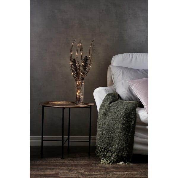 Hnědá světelná dekorace ø 8 cm Willow – Star Trading-image-3