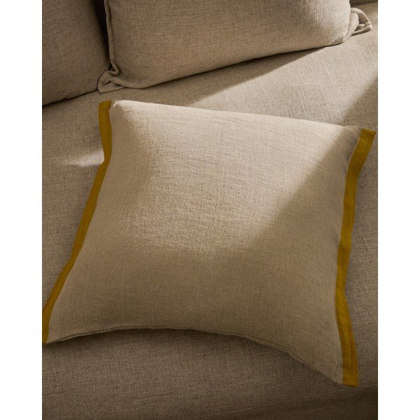Lněný povlak na polštář 45x45 cm Suerta – Kave Home-image-3