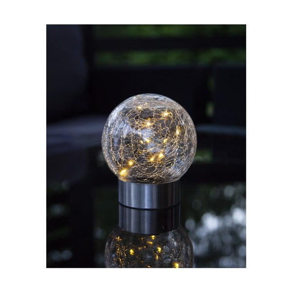 Solární variabilní LED svítidlo vhodné do exteriéru Star Trading Glory, ø 12 cm-image-3
