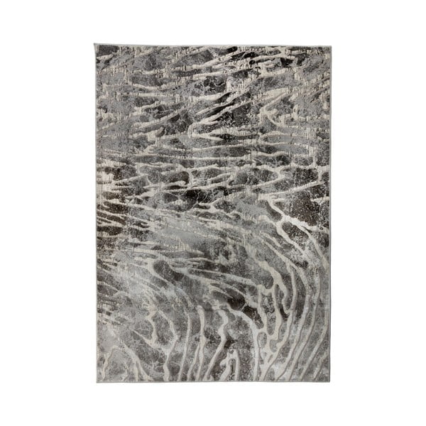 Šedý koberec Flair Rugs Lyra, 80 x 150 cm