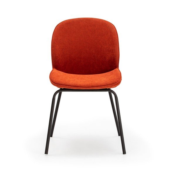 Oranžové jídelní židle v sadě 2 ks Vicky – Marckeric-image-2