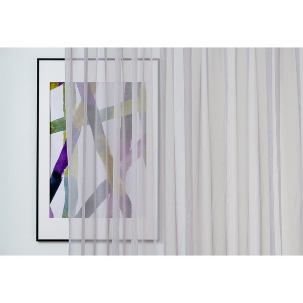 Šedá záclona 140x245 cm Voile – Mendola Fabrics-image-3