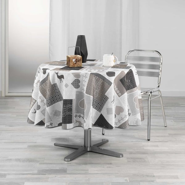 Ubrus ø 180 cm Valtho – douceur d'intérieur-image-1