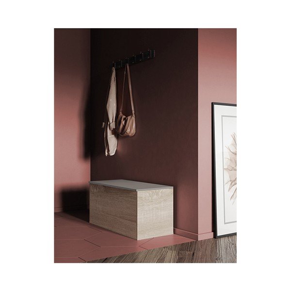 Hnědá úložná truhla Symbiosis Knight-image-4