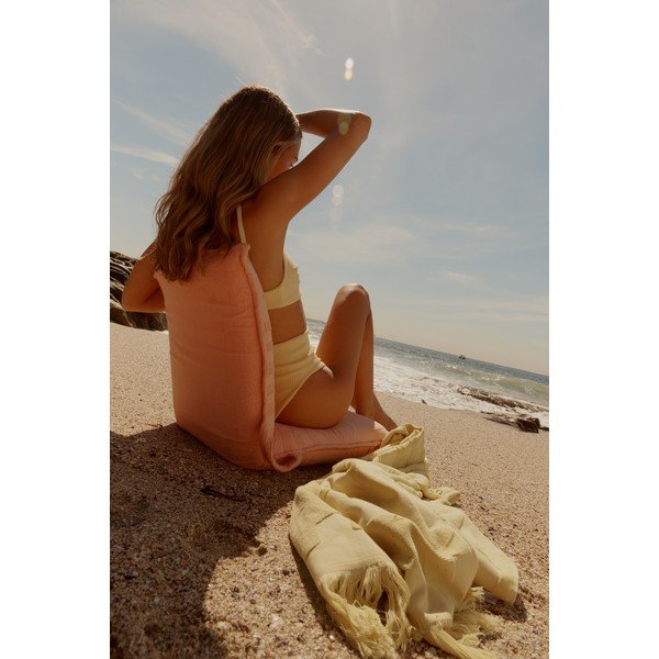 Růžové plážové lehátko Sunnylife Terry, 93 x 43 cm-image-1