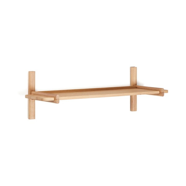 Modulární policový systém z dubového dřeva v přírodní barvě 90x28 cm Sitra – Kave Home