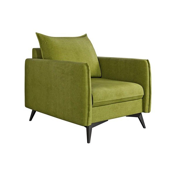 Zelené křeslo Juli Bis – Ropez