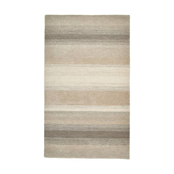 Hnědo-béžový vlněný koberec 170x120 cm Elements - Think Rugs