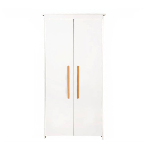 Bílá dětská šatní skříň 96x190x50 cm Lilo – Roba