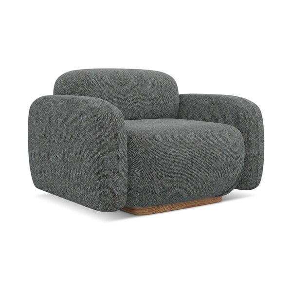 Šedé křeslo Ailani – Makamii