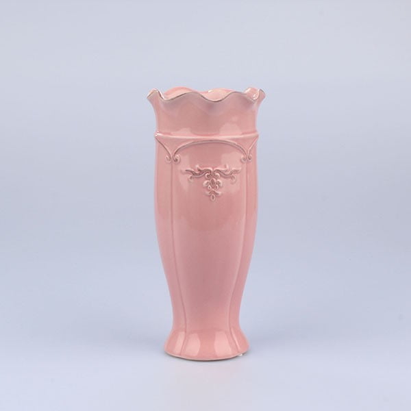 Váza Antic Pink, 11x25 cm