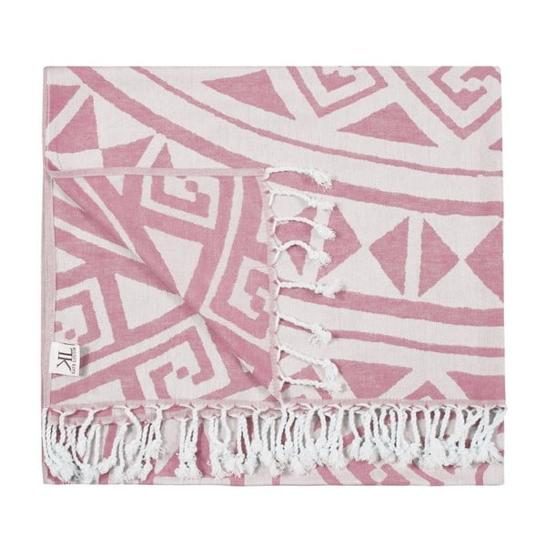 Růžová hammam osuška Kate Louise Mirabelle, 165 x 100 cm-image-4