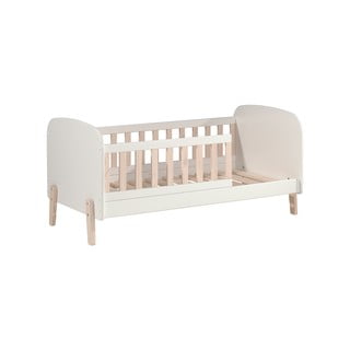 Bílá dětská postel Vipack Toddler, 70 x 140 cm
