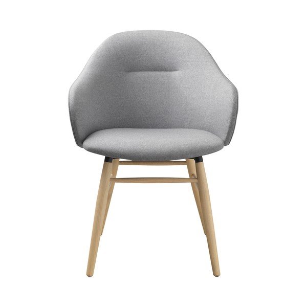 Šedá jídelní židle Unique Furniture Teno Oak-image-2