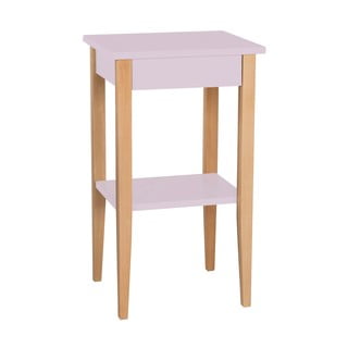 Růžový odkládací stolek Ragaba Entlik